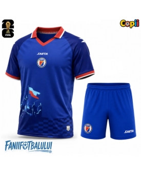 Haiti Echipament de Fotbal Replică Mondial 2026 Copii Acasa (+ Șorturi)